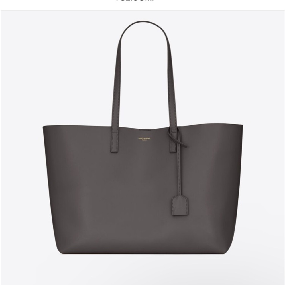 Saint Lawrence E/W Shopping Tote in Storm